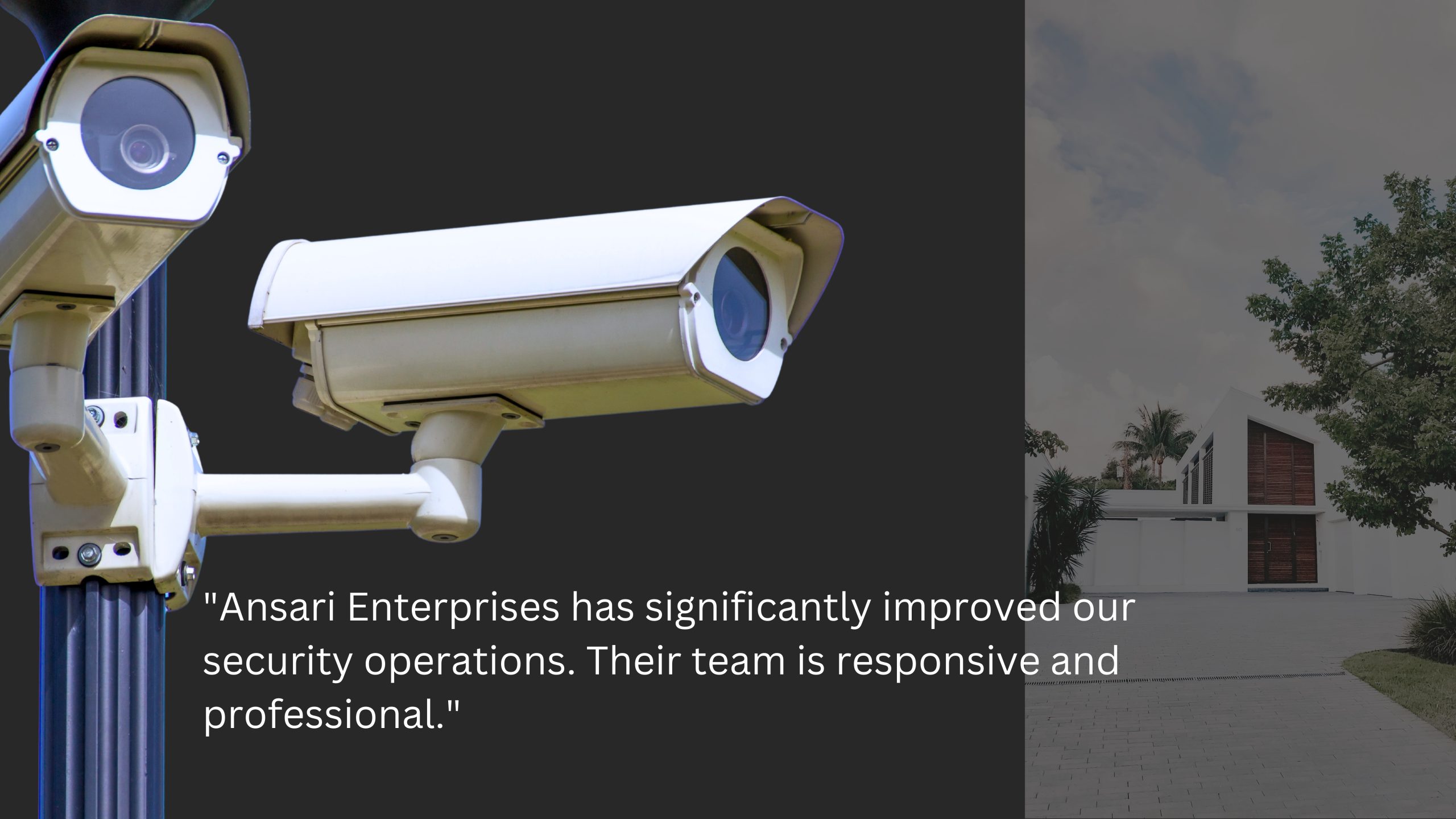 Purple Modern CCTV Company